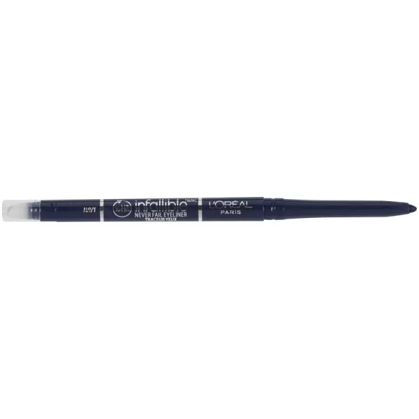L'Oreal Paris Makeup Infallible Never Fail Original Mechanical Pencil Eyeliner with Built in Sharpener, Slate, 0.008 oz.