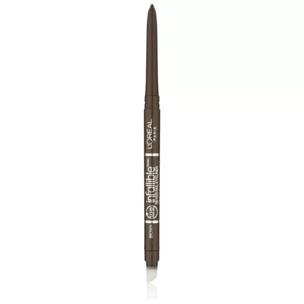 L'Oreal Paris Makeup Infallible Never Fail Original Mechanical Pencil Eyeliner with Built in Sharpener, Slate, 0.008 oz.