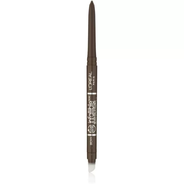 L'Oreal Paris Makeup Infallible Never Fail Original Mechanical Pencil Eyeliner with Built in Sharpener, Slate, 0.008 oz.