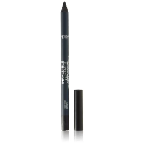 L'Oreal Paris Makeup Infallible Pro-Last Pencil Eyeliner, Waterproof and Smudge-Resistant, Glides on Easily to Create any Look, Brown, 0.042 oz.