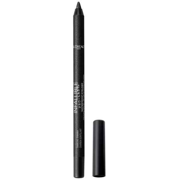 L'Oreal Paris Makeup Infallible Pro-Last Pencil Eyeliner, Waterproof and Smudge-Resistant, Glides on Easily to Create any Look, Brown, 0.042 oz.