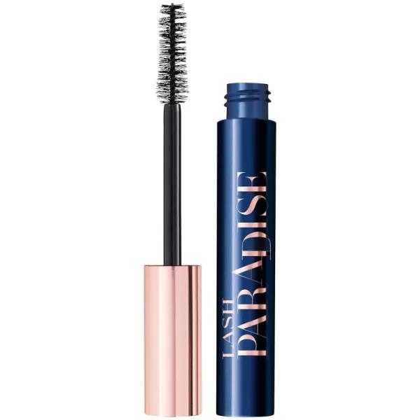 L'Oreal Paris Makeup Lash Paradise Mascara, Voluptuous Volume, Intense Length, Feathery Soft Full Lashes, No Flaking, No Smudging, No Clumping, Black, 0.25 Fl Oz 