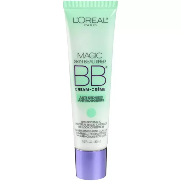 L'Oréal Paris Makeup Magic Skin Beautifier BB Cream Tinted Moisturizer, Medium, 1 fl oz, 1 Count