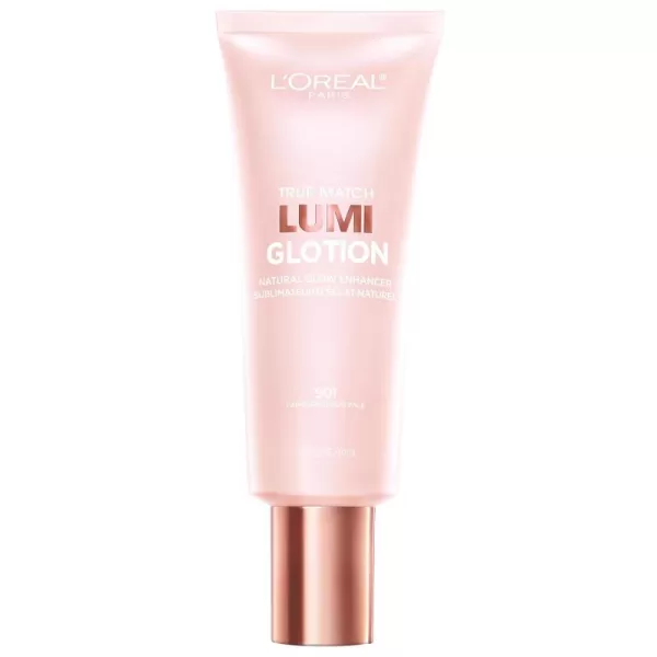 L'Oreal Paris Makeup True Match Lumi Glotion, Natural Glow Enhancer, Illuminator Highlighter Skin Tint, for an All Day Radiant Glow, Medium, 1.35 Ounces