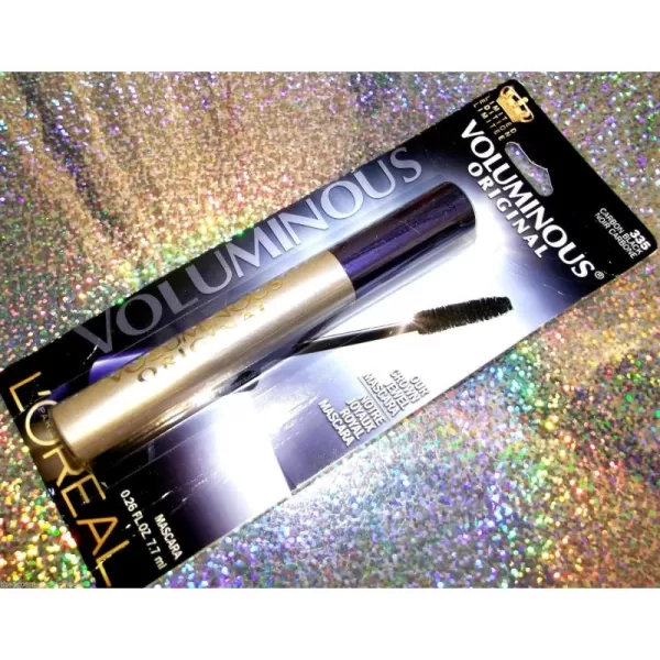L’Oreal Paris Makeup Voluminous Original Volume Building Mascara, Carbon Black, 0.26 Fl Oz