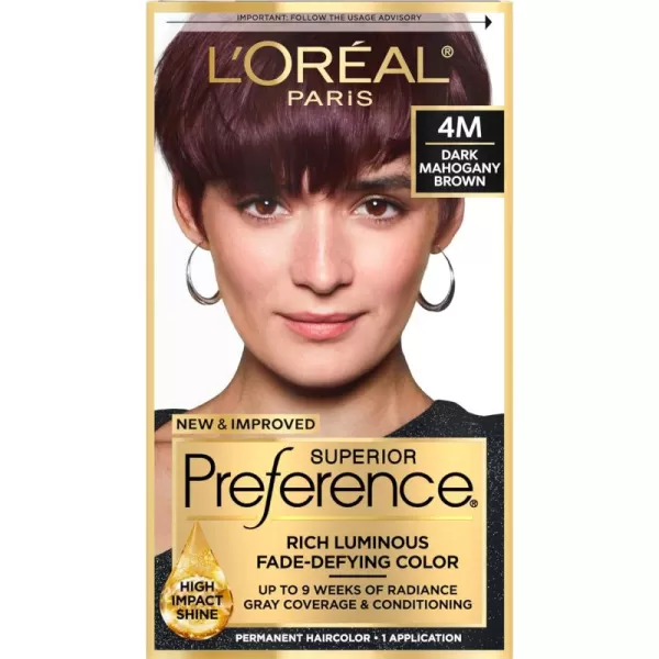 L'Oreal Paris Superior Preference Fade-Defying + Shine Permanent Hair Color, 9.5N Lightest Natural Blonde, Pack of 3, Hair Dye