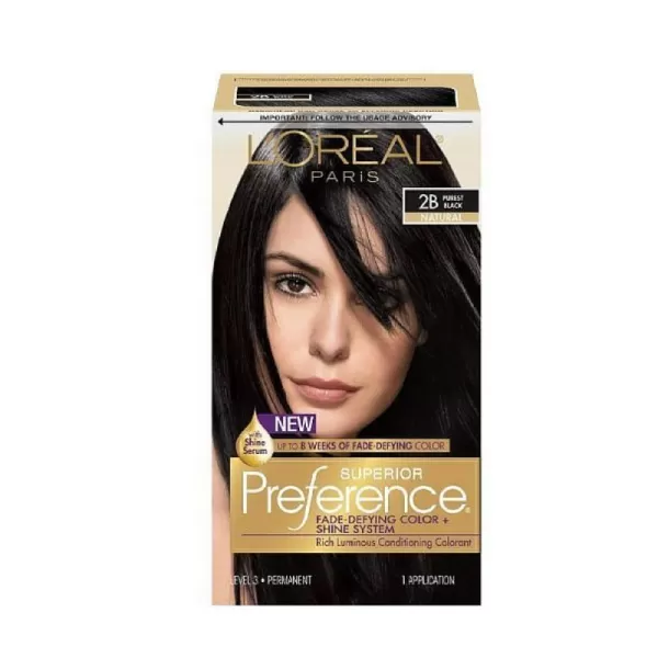 L'Oreal Paris Superior Preference Fade-Defying + Shine Permanent Hair Color, 9.5N Lightest Natural Blonde, Pack of 3, Hair Dye