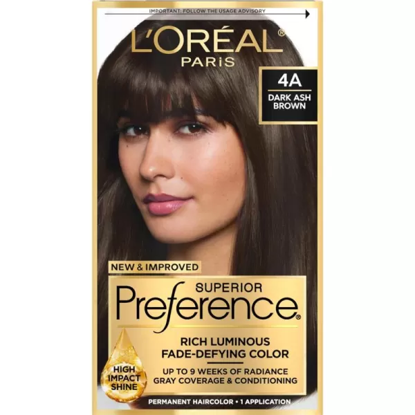 L'Oreal Paris Superior Preference Fade-Defying + Shine Permanent Hair Color, 9.5N Lightest Natural Blonde, Pack of 3, Hair Dye