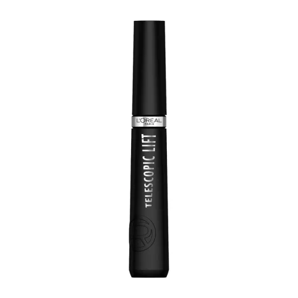 L’Oréal Paris Telescopic Lift Washable Mascara, Lengthening and Volumizing Eye Makeup, Lash Lift with Up to 36HR Wear, Black, 0.33 Fl Oz