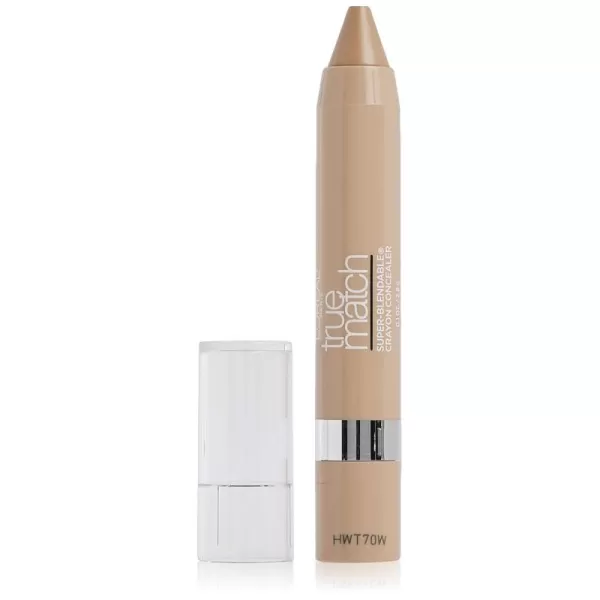 L'Oreal Paris True Match Super Blendable Crayon Concealer, Light/Medium Neutral, 0.1 oz.