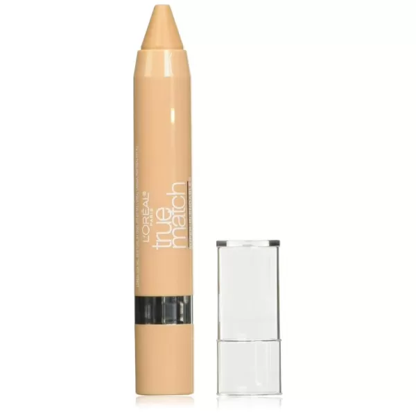 L'Oreal Paris True Match Super Blendable Crayon Concealer, Light/Medium Neutral, 0.1 oz.