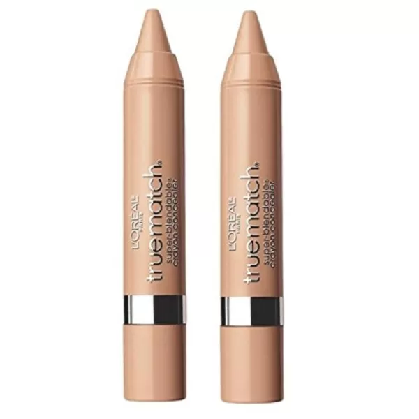 L'Oreal Paris True Match Super Blendable Crayon Concealer, Light/Medium Neutral, 0.1 oz.