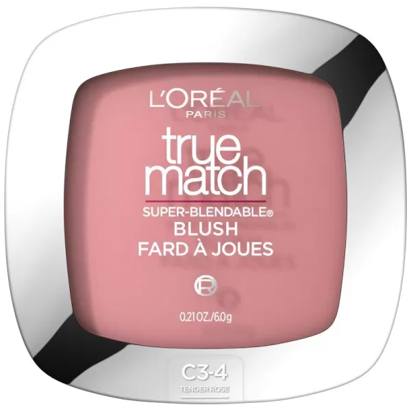 L'Oreal Paris True Match Super-Blendable Powder Blush, Innocent Flush, 0.21 Oz 