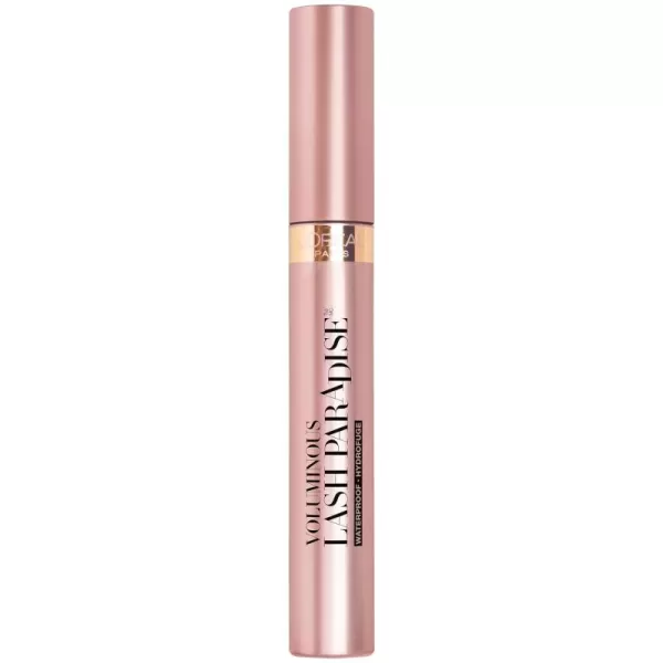 L'Oreal Paris Voluminous Lash Paradise Waterproof Mascara, Blackest Black, 0.25 Fl Oz 