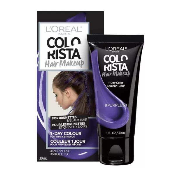 L'oreal Paris Hair Color Colorista Makeup 1-day for Blondes, Lilac500, 1 Fluid Ounce