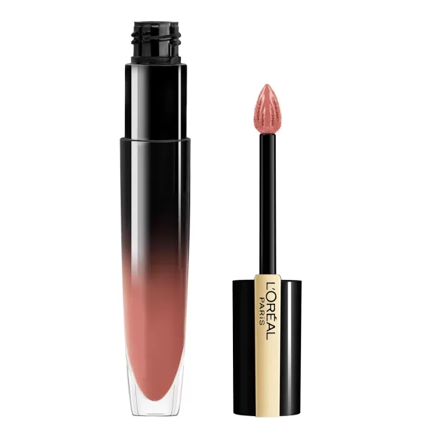 L'Oreal Paris Brilliant Signature Shiny Lip Stain Lipstick, Be Uncontrollable 0.21 Fl Oz.