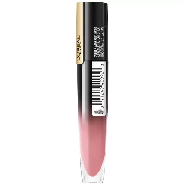 L'Oreal Paris Brilliant Signature Shiny Lip Stain Lipstick, Be Uncontrollable 0.21 Fl Oz.