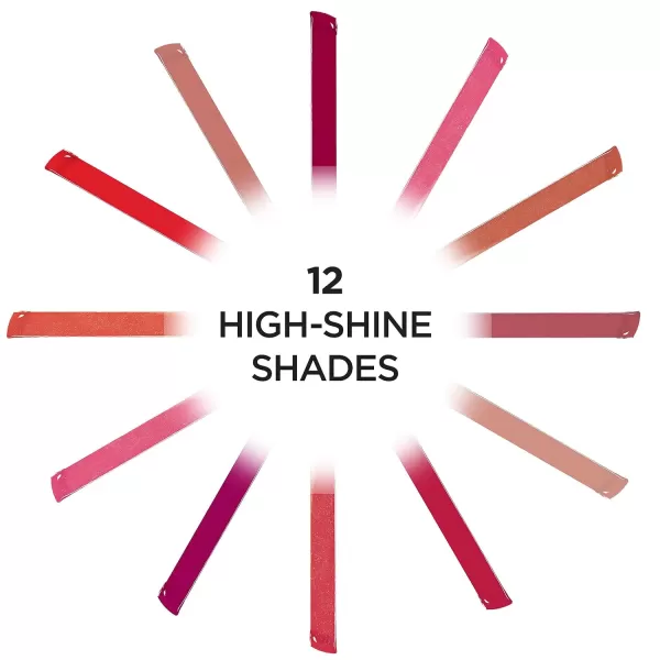 L'Oreal Paris Brilliant Signature Shiny Lip Stain Lipstick, Be Uncontrollable 0.21 Fl Oz.