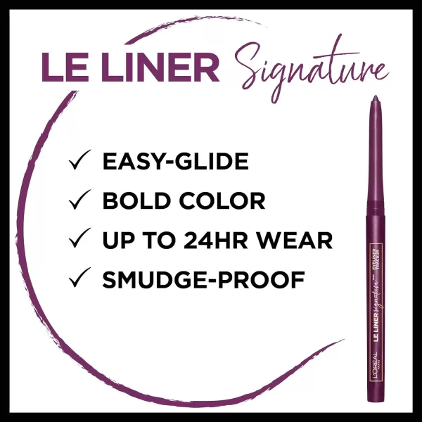 L’Oréal Paris Makeup Le Liner Signature Mechanical Eyeliner, Easy-Glide, Smudge Resistant, Bold Color, Long Lasting, Waterproof Eyeliner, Gold Velvet, 0.011 oz., 1 count