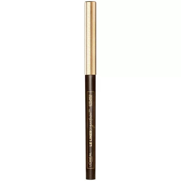 L’Oréal Paris Makeup Le Liner Signature Mechanical Eyeliner, Easy-Glide, Smudge Resistant, Bold Color, Long Lasting, Waterproof Eyeliner, Gold Velvet, 0.011 oz., 1 count