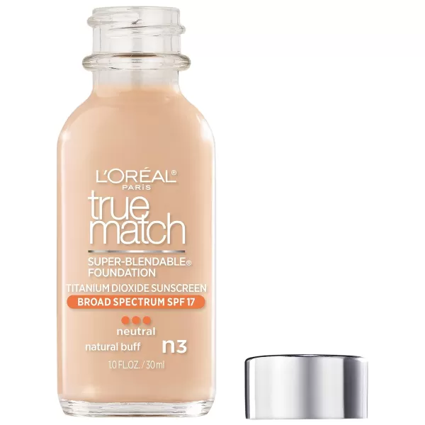 L'Oreal Paris Makeup True Match Super-Blendable Liquid Foundation, Deep Warm W9.5, 1 Fl Oz,1 Count