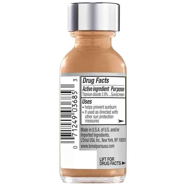 L'Oreal Paris Makeup True Match Super-Blendable Liquid Foundation, Deep Warm W9.5, 1 Fl Oz,1 Count