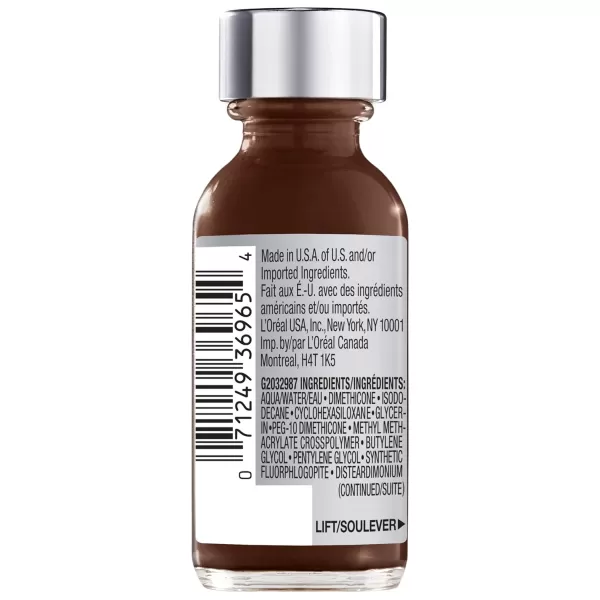 L'Oreal Paris Makeup True Match Super-Blendable Liquid Foundation, Deep Warm W9.5, 1 Fl Oz,1 Count