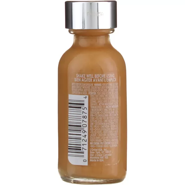 L'Oreal Paris Makeup True Match Super-Blendable Liquid Foundation, Deep Warm W9.5, 1 Fl Oz,1 Count