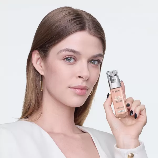 L'Oreal Paris Makeup True Match Super-Blendable Liquid Foundation, Deep Warm W9.5, 1 Fl Oz,1 Count