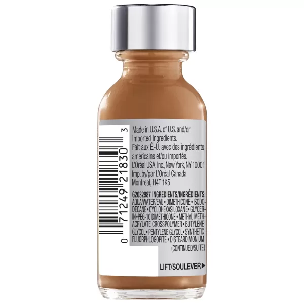 L'Oreal Paris Makeup True Match Super-Blendable Liquid Foundation, Deep Warm W9.5, 1 Fl Oz,1 Count