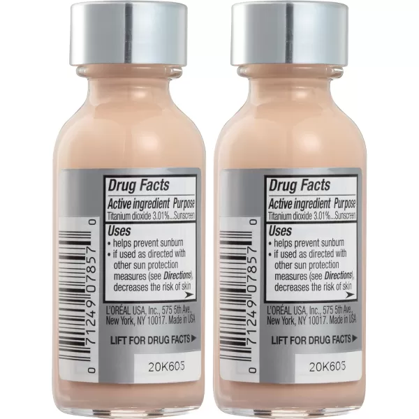 L'Oreal Paris Makeup True Match Super-Blendable Liquid Foundation, Deep Warm W9.5, 1 Fl Oz,1 Count