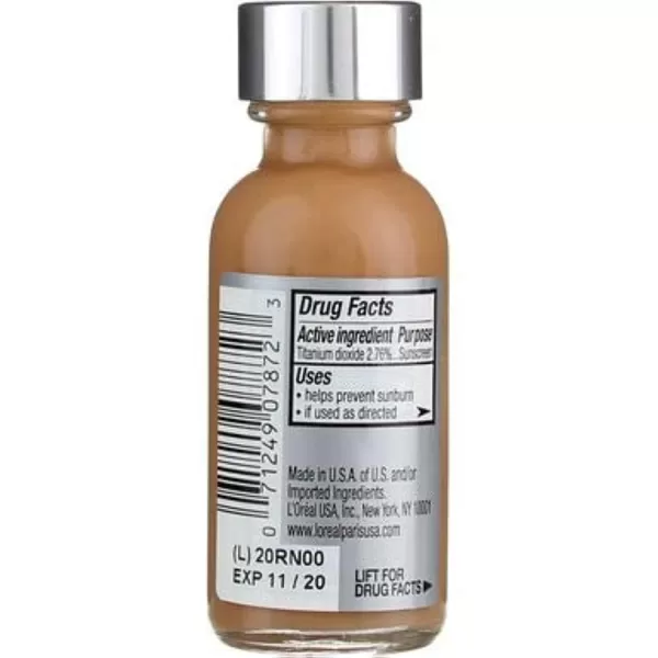 L'Oreal Paris Makeup True Match Super-Blendable Liquid Foundation, Deep Warm W9.5, 1 Fl Oz,1 Count