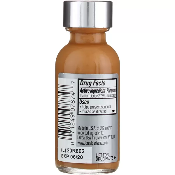 L'Oreal Paris Makeup True Match Super-Blendable Liquid Foundation, Deep Warm W9.5, 1 Fl Oz,1 Count