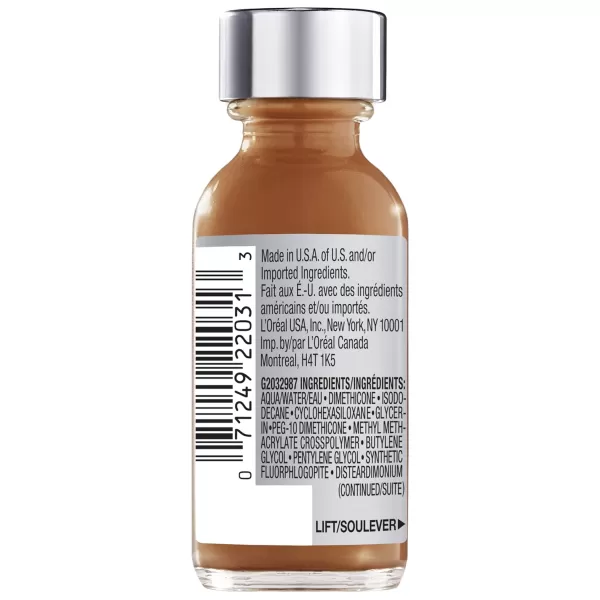 L'Oreal Paris Makeup True Match Super-Blendable Liquid Foundation, Porcelain W1, 1 Fl Oz,1 Count