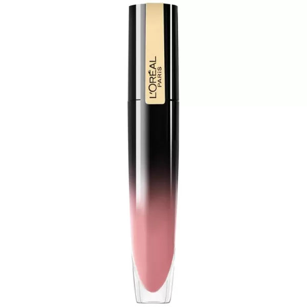L'Oreal Paris Brilliant Signature Shiny Lip Stain Lipstick, Be Uncontrollable 0.21 Fl Oz.