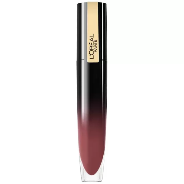 L'Oreal Paris Brilliant Signature Shiny Lip Stain Lipstick, Be Uncontrollable 0.21 Fl Oz.