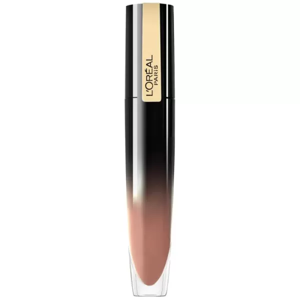 L'Oreal Paris Brilliant Signature Shiny Lip Stain Lipstick, Be Uncontrollable 0.21 Fl Oz.