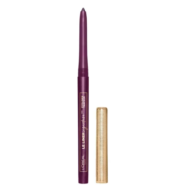 L’Oréal Paris Makeup Le Liner Signature Mechanical Eyeliner, Easy-Glide, Smudge Resistant, Bold Color, Long Lasting, Waterproof Eyeliner, Gold Velvet, 0.011 oz., 1 count