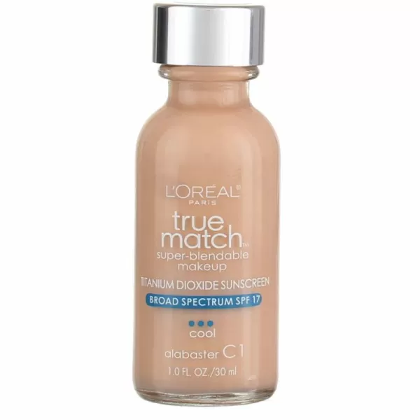 L'Oreal Paris Makeup True Match Super-Blendable Liquid Foundation, Deep Warm W9.5, 1 Fl Oz,1 Count