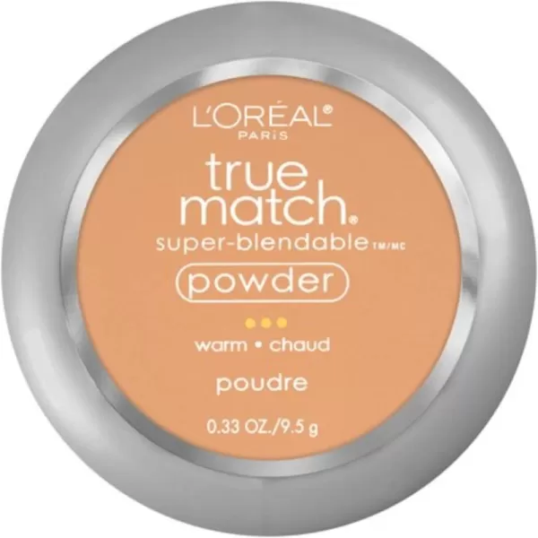 L'Oreal Paris True Match Super-Blendable Powder, Shell Beige, 0.33 oz.