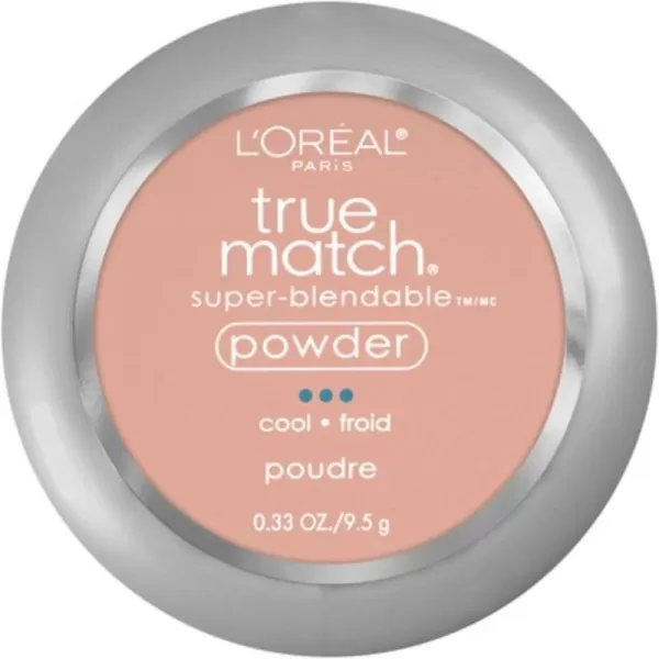 L'Oreal Paris True Match Super-Blendable Powder, Shell Beige, 0.33 oz.
