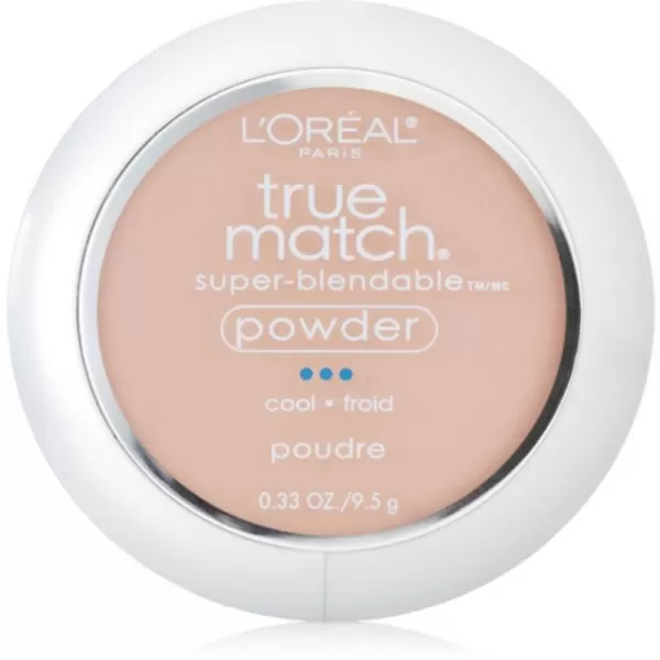 L'Oreal Paris True Match Super-Blendable Powder, Shell Beige, 0.33 oz.