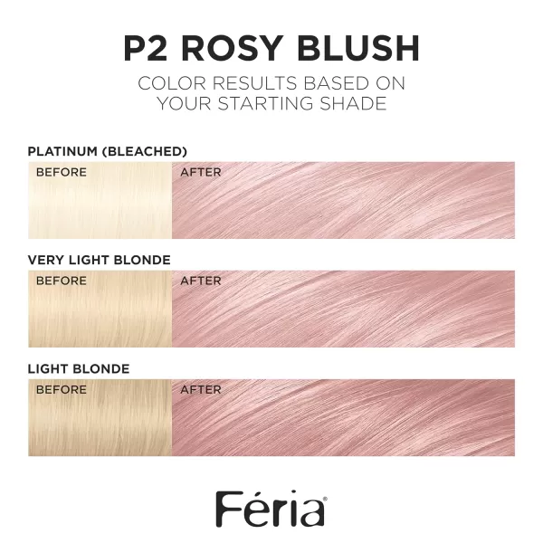 L'Oreal Paris Feria Multi-Faceted Shimmering Permanent Hair Color, 36  Deep Burgundy Brown, Pack of 1 Hair Dye Kit)