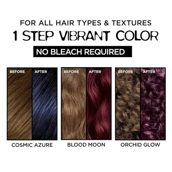 L'Oreal Paris Feria Multi-Faceted Shimmering Permanent Hair Color, 36  Deep Burgundy Brown, Pack of 1 Hair Dye Kit