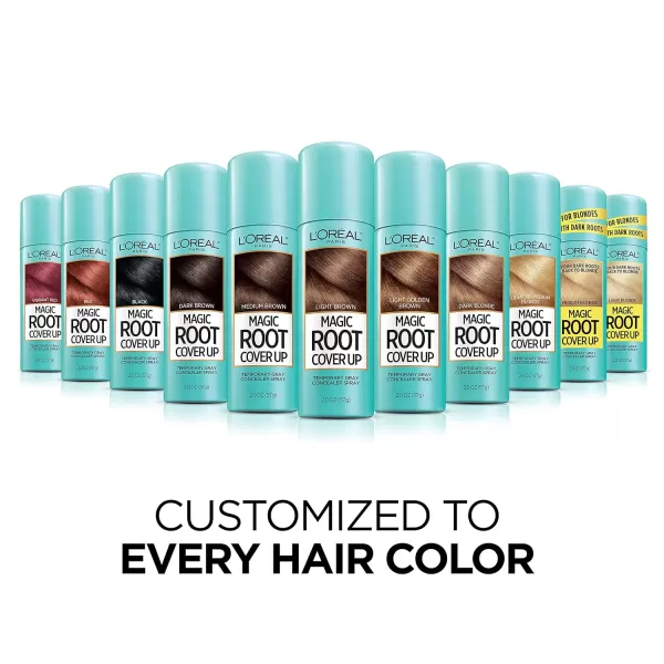L'Oreal Paris Magic Root Cover Up Gray Concealer Spray Light to Medium Blonde 2 oz.