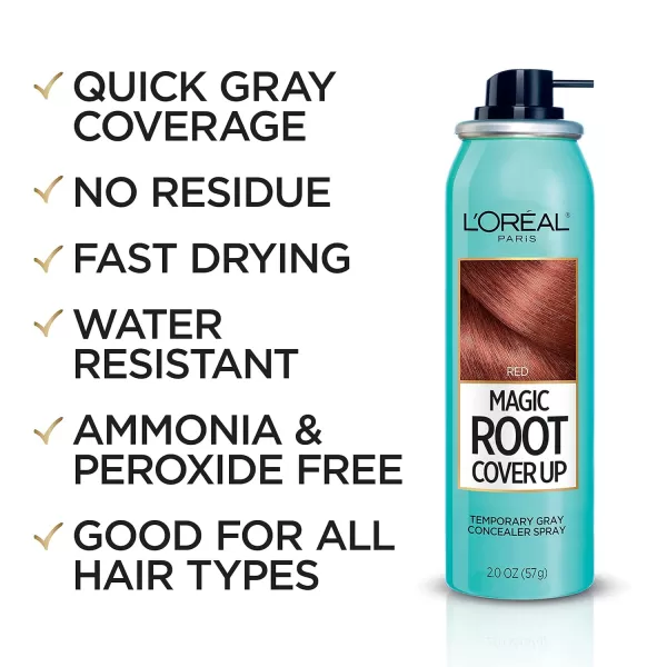 L'Oreal Paris Magic Root Cover Up Gray Concealer Spray Light to Medium Blonde 2 oz.