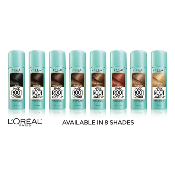 L'Oreal Paris Magic Root Cover Up Gray Concealer Spray Light to Medium Blonde 2 oz.
