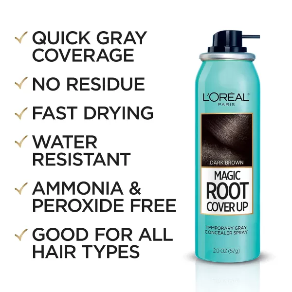 L'Oreal Paris Magic Root Cover Up Gray Concealer Spray Light to Medium Blonde 2 oz.