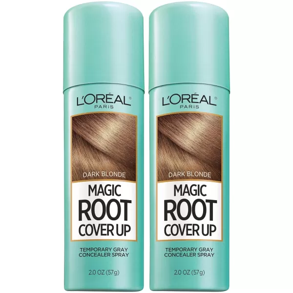 L'Oreal Paris Magic Root Cover Up Gray Concealer Spray Light to Medium Blonde 2 oz.
