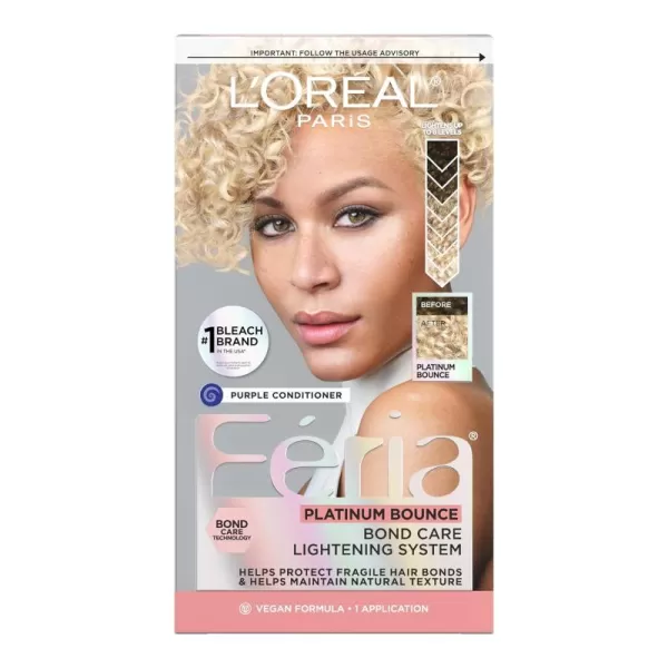 L'Oreal Paris Feria Multi-Faceted Shimmering Permanent Hair Color, 36  Deep Burgundy Brown, Pack of 1 Hair Dye Kit